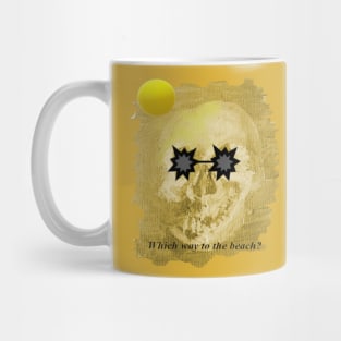 Beach Skull Mug